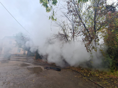 В Тамбове при тушении пожара во дворе на Советской обнаружили тело мужчины