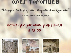 В Тамбове в пятницу откроется выставка художественной резьбы по дереву