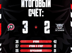 ХК «Тамбов» сломал зубы об «Рубин»
