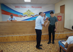 Мичуринские школьники помогли полицейским задержать велосипедного вора 