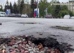 В Тамбове улица Гастелло вновь рискует провалиться сквозь землю