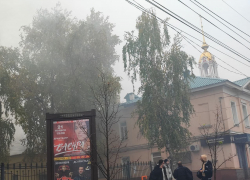 В центре Тамбова рядом с корпусом ТГУ произошёл пожар 