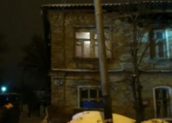 Под тяжестью снега в Тамбове обвалился двухэтажный дом на улице Карла Маркса 