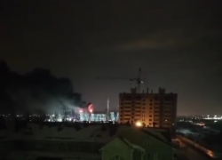 В Тамбове случился пожар в строящейся школе на севере города