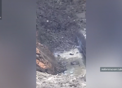 В Тамбове во время ремонта коллектора на Моршанском шоссе пробили газовую трубу