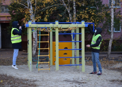В 46 дворах Тамбова появятся новые детские игровые спортивные комплексы