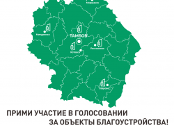 В Тамбовской области подвели итоги голосования за благоустройство территорий
