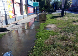 В микрорайоне «Лётка» произошла коммунальная авария