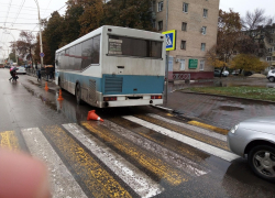 В ДТП на Советской пострадала пожилая пассажирка автобуса (видео)