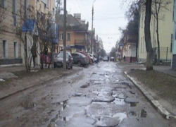 В Тамбове начался ремонт дороги, по которой проходит автобусный маршрут №45