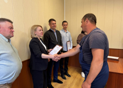 Глава Рассказова поблагодарила сотрудников «ТСК» за ликвидацию аварии на водоводе