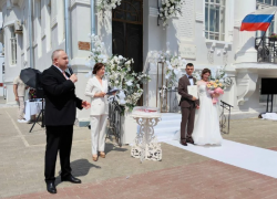 Дворец бракосочетаний в Тамбове стал дворцом торжеств