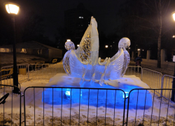 В Тамбове открылась традиционная выставка ледяных скульптур