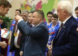 Губернатор поздравил БК "Тамбов" с победой в чемпионате