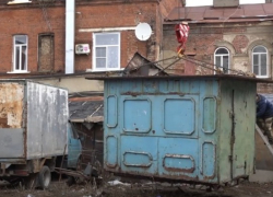 В центре Тамбова снесли ещё две незаконные и неработающих торговые точки