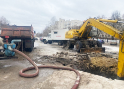 В 250 домах на севере Тамбова снижено давление воды из-за очередного порыва