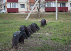 В Тамбове запретят использовать покрышки в качестве элементов благоустройства
