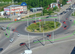 В Тамбове увеличили диаметр кольца на перекрёстке улиц Мичуринской и Магистральной