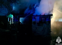 В Моршанске в ночном пожаре погибла женщина, ещё одна пострадала