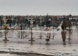 Полынковское кладбище Тамбова ушло под воду