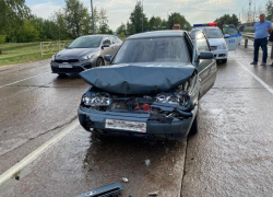 В Тамбове «десятка» «подтолкнула» «Тойоту»