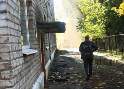 В Мичуринске загорелось здание семейного общежития