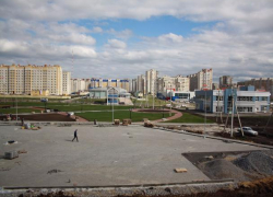 Пешеходный фонтан и спортивные арены сделали север Тамбова центром отдыха горожан 