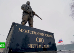 В одном из посёлков Тамбовской области установили народный памятник солдату СВО