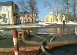 В западном районе Тамбова перекроют дорогу до середины марта