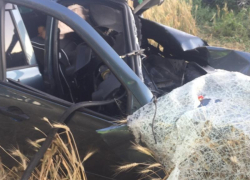 В Сампурском районе «Кадиллак» протаранил «Гранту», водитель «Лады» погиб