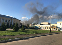 Пожар на "Пигменте" тушили 25 пожарных