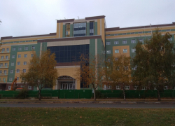 Перинатальный центр на Рылеева готов на 85 процентов 