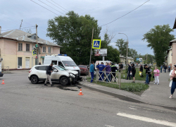На перекрёстке Рязанской и Карла Маркса в Тамбове малолетний ребёнок пострадал в ДТП 