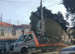 В сети появилось видео смертельного ДТП на Мичуринской