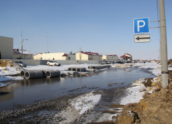 В северной части Тамбова строители повредили водовод