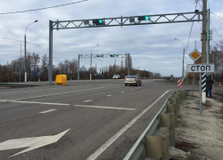 На въезде в Тамбов появились два новых светофора