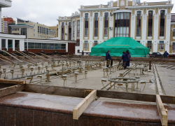 В Тамбове фонтаны отправляются на «зимовку»