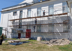 В Тамбове начали ремонтировать «Знамёнку»