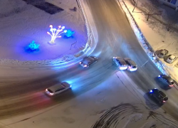 Тамбовчанин устроил дрифт на кольце и попал в ДТП