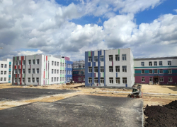Строительство новой школы на 2500 мест в Тамбове идёт к завершению