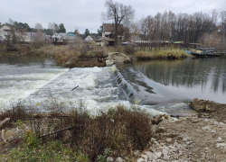 Самовольную плотину под Тамбовом разобрали на зиму