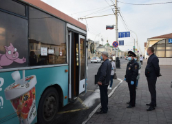 В Тамбове усилен контроль за ношением масок в общественном транспорте 