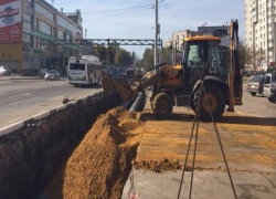 Реконструкция тепломагистрали на бульваре Энтузиастов в Тамбове, вопреки опасениям, окончена точно в срок 