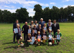 «Кожаный мяч» выиграли юные моршанские футболисты 