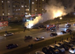 Дом, сарай и автомобиль потушили тамбовские пожарные