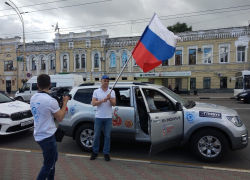 Маршрут в форме @ проедут участники автопробега ТГТУ 