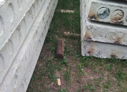 В Тамбовском районе коммунальщики нашли 122-миллиметровый снаряд