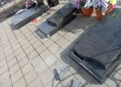 В Тамбовском округе двое школьников разгромили 20 надгробий 