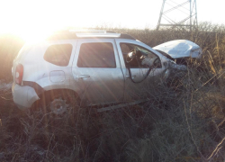 На тамбовской окружной дороге столкнулись две иномарки