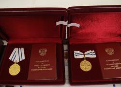 Семья из Моршанска награждена медалью ордена «Родительская слава» 